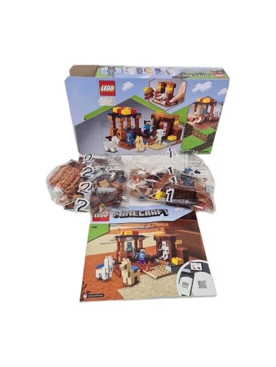 Lego Other - LEGO 21167 Minecraft: The Trading Post   New & Sealed Open Box